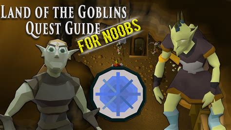 The cave contains the entrance to the Goblin Temple, built by goblin tribes for Bandos in mid Fourth Age after Battle of Plain. . Osrs land of the goblins